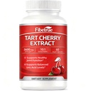 Tart Cherry Extract Capsules 3600mg (10:1) – Montmorency Cherry for Joint Comfort & Uric Acid Balance – Antioxidant Support – Vegan, Non-GMO – 60 Capsules