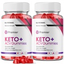 Premier Keto + Gummies, PremierKeto ACV Keto Supplement Gummies - Maximum Strength, Keto+ ACV Gummys, All Natural Support Formula Keto+ACV Advanced Formula, Premier Keto Gummy Reviews (2 Pack)