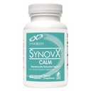 XYMOGEN SynovX Calm - Neuromuscular Relaxation Support with Valerian Extract - Calcium, Magnesium & Potassium - Vegetarian, Non-GMO & Gluten-Free - 60 Capsules