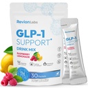 GLP-1 Support Drink Mix Powder - Weight Loss Support Natural Appetite Suppressant & Metabolic Booster for Women Men - Daily Fat Burn Cravings Control & Gut Health GLP1 Support Supplement