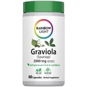 Rainbow Light Graviola Soursop | 60 Capsules | Full Spectrum Fruit & Leaf Blend | Non-GMO and Gluten Free Herbal Supplement