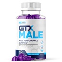GTX Male Gummies, GTXMale Gummies for Men with All Natural Ingredients, Advanced Formula Maximum Strength Supplement Support Your Active Lifestyle Naturally with Premium Vitamins (60 Gummies)