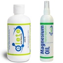 elete Muscle Recovery Combo - Electrolytes 8.3 oz Bottle & Big 12 oz Magnesium Oil Spray Bottle