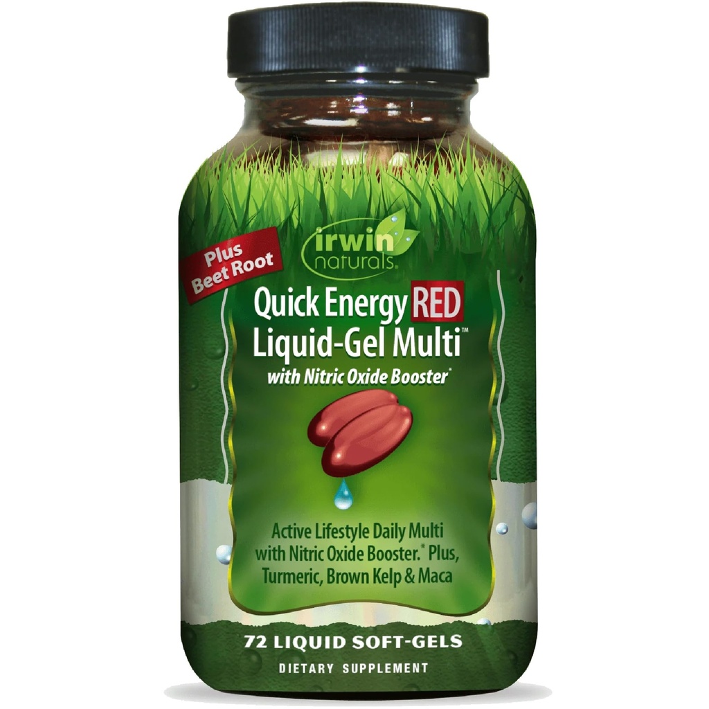 Irwin Naturals Quick Energy Multi - Boost Nitric Oxide