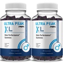 Havah Ultra Peak XL Performance Gummies, UltraPeak XL Advanced Overall Health and Natural Performance Formula Supplement (2 Pack - 60 Gummies)