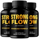Strong Flow Prostate Pills, Strong Flow For Men, Strong Flow Prostate Supplement Reviews - Bladder Comfort & Daily Urinary Support, Maximum Strength & Daily Wellness, All Natural Support (3 Pack)