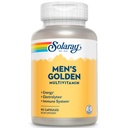 SOLARAY Men's Golden Multi-Vitamin Capsules - Multivitamin for Men, Contains Vitamin A, D, C, Zinc, & Magnesium, Daily Supplement, Essential Minerals for Energy & Overall Health - 90 Ct Capsules