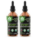 Zenmen Organic Sweet Wormwood (Artemisia Annua) Extract- Immune Support and Source of Antioxidants - 2 Bottles of 2.32 fl oz / 60ml, Vegan, Manufactured in The USA