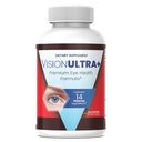 VisionUltra+ Eye Support Supplement Premium Blend*, Vision Ultra+ Capsules Eye Formula with Lutein, Beta-Carotene, Vitamin B12 and Zinc (60 Capsules)