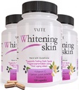 VAITE Glutathione Whitening Pills - Dark Spots & Acne Scar Remover - Vegan Skin Bleaching Pills with Anti-Aging & Antioxidant Effect - 120 Capsules (3 Pack)