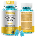 Cortisol Supplements Gummies for Women - Cortisol Manager for Stress Relief and Sleep with Magnesium, Ashwagandha, L-Theanine -Cortisol Health & Cortisol Detox for Women - 60 Vegetarian Gummies