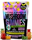 Next-Gen Mushroom Gummies with Ashwagandha and L Theanine - 10x Mushroom Supplement with Shilajit - Mushroom Nootropic Lion’s Mane Gummies - Immune, Brain Support & Chill Mushroom Complex Gummy