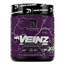 DRAGON PHARMA Mr. Veinz Stim Free Pre-Workout, Extreme Pump & Nootropic Catalyst, Maximize Pumps via Vasodilation & Cell Volumization, Stimulant-Free Formula for Focus (40 Servings, Jacked Grape)