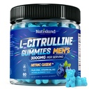 L Citrulline for Men Gummies, 3000mg L-Citrulline Supplements with Vitamin B6, B12, Zinc for Muscle Health & Recovery, Nitric Oxide Gummies Supplement, Sugar-Free, Vegan, Blueberry Flavor, 60 Count