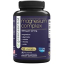 Greensential Magnesium Complex 500mg | 2-Month Supply | Glycinate, Malate, Citrate, Oxide & Aquamin® | Sleep, Muscle & Stress Support* | Made in USA, 2X 3rd Party Tested, 120 Ct