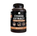 PURE ORIGINAL INGREDIENTS Chaga Mushroom Extract (365 Capsules) No Magnesium Or Rice Fillers, Always Pure, Lab Verified