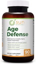 Age Defense with Sulforaphane precursors Glucoraphanin & Myrosinase, NAD+ with Apigenin, Niacin & TMG, Nrf2 & Sirtuin activators Pterostilbene, Trans-Resveratrol, Vitamin K2, Magnesium, 90 VCaps