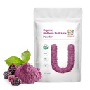 Unleash’d Organic Mulberry Juice Powder 16oz – 100% Pure Superfood, Rich in Vitamins, Supports Detox & Wellness