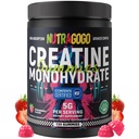 NSF Certified Creatine Gummy - Creatine Monohydrate Gummies for Men & Women-5g of Creatine Monohydrate per Serving - Sugar Free,Vegan, Strawberry Electrolyte Chews, 135 Count