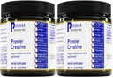 Premier Research Labs Premier Creatine - Creatine Monohydrate Powder, Creatine Powder for Men, Women, Vegetarians, Unflavored Vegan Friendly Formula - 7.8 oz (40 Servings) (Pack of 2)