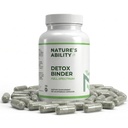 NATURE'S ABILITY Detox Binder Full Spectrum - Modified Citrus Pectin, Shilajit Fulvic Acid, Zeolite, Activated Charcoal, Molybdenum - for Environmental Wellness - 120 Vegetarian Capsules