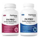 Fairhaven Health FH Pro for Men and Women Combo | Premium Prenatal Fertility Supplements | Capsules