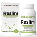 Herbsforever Reslim Capsules Ayurvedic Herbal Supplement Support Fit Body Balancing the Kapha Dosha 90 Vege Capsules 800 Mg Each