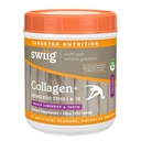 swiig Collagen+ Protein Powder 1lb – Supports Skin, Hair, Nails & Joint Health – 20g Grass-Fed Bovine Collagen per Serving, Gluten-Free, No Artificial Ingredients
