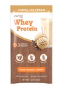 swiig Whey Protein Powder Coffee Ice Cream – Single Serve Packets (10 Count), 20g Clean Protein for Muscle Recovery & Lean Muscle Support – No Artificial Ingredients, Gluten Free, Non-GMO