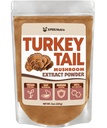 XPRS Nutra Turkey Tail Mushroom Extract Powder - Premium for Polysaccharides 57%, Boost Immunity - Vegan Friendly (8 oz)
