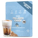 Renude Collagen Crush - Creamer Powder for Coffee, Grass-Fed Bovine Collagen Peptides, 10g Protein per Serving, Support for Hair, Skin, Gut Health, with Natural Adaptogens, 20 Serving Bag