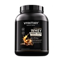 Caramel Coffee Flavored Whey Protein Powder，24g Protein per Serving, Fast-Absorbing Concentrated whey Protein, Low Sugar, Gluten-Free, Natural Flavor, 3.5lbs(56oz)
