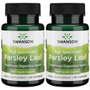 Swanson Full-Spectrum Parsley Leaf Extract - Herbal Supplement Promoting Digestive Health - Natural Formula Supporting GI Tract Health - (60 Capsules, 400mg Each) (2 Pack)