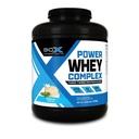 BioX Power Whey Complex | High Protein 100% Pure Whey Protein Powder | 27g Protein with Whey Concentrate, Whey Isolate, Hydrolyzed Whey | 52 Servings, 4LB (Vanilla)