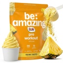 BE AMAZING Pre Workout Powder, Vegan Supplement with 125mg Natural Caffeine, Ashwagandha and Adaptogens, Sugar Free Drink Mix for Men and Women, Gluten Free, Non GMO, Dole Whip Pineapple, 30 Servings
