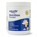 Nutrition Protein Powder Vanilla 14.1 oz, Meal Replacement Powder, Protein Mix with Vitamins and Minerals, Easy to Mix Adult Nutrition Supplement