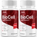 (2 Pack) Bio Cell Blood Health Support Supplement Capsules BioCell Vitamin Advanced Formulation Pills Natural Circulation Healthy Flow Optimizer Cleanser Formula Circulacion Capsulas Pastillas (120ct)