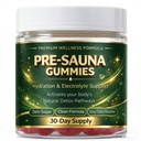 Pre-Sauna Gummies – Boost Energy & Sweat Naturally | Vegan, Non-GMO, Electrolytes & Adaptogens | Hot Yoga & Sauna Performance Supplement, 60 Gummies