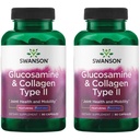 Swanson Glucosamine & BioCell Collagen Type II Joint and Skin Health Supplement for Active Adults Seeking Mobility and Skin Elasticity Support (90 Capsules, 2 Pack)