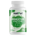 Digestive Enzyme Supplement with Probiotics Broad Spectrum Digestive Support with Makzyme-Pro, Lactase, Bromelain, Papain – 60 Vegan Capsules – Relieves Bloating, Gas, and Supports Gut Health