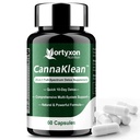 25-in-ONE CannaKlean & Detox Capsules - Natural Detox Cleanse, Natural Herbal Formula for Body Purification, Kidney & Liver (60 Capsules) -1 Pack