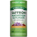 Nature's Truth Saffron Extract Capsules | with Magnesium Glycinate and Vitamin B-12 | 60 Count | Vegan, Non-GMO & Gluten Free Supplement