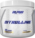 Alpha Supps L-Citrulline Powder Unflavored Pure Citrulline for Both Men & Women - Zero Fillers - Supports Endurance & Muscle Recovery - Ideal Pre-Workout Supplement Add-on - 100 Servings - 200 Grams