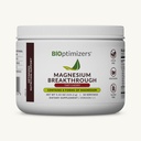 BIOptimizers Magnesium Breakthrough Drink - 8 Forms of Magnesium, Electrolytes, Sleep Health, Stress, Muscle Recovery, Heart Support | Glycinate, Citrate, Malate- Tart Cherry