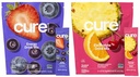 Cure Hydration | Plant-Based Electrolyte Drink Mix | Energy & Dehydration Bundle | No Sugar | Coconut Water |100mg Caffeine | Non-GMO | Vegan | 14-Pack Each: Acai Berry & Tropical Punch