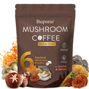 Mushroom Coffee, Instant Mushroom Coffee Organic with 6 Mushrooms Lion’s Mane, Cordyceps, Turkey Tail & Other for Energy, Focus, Digestion, Immunity, 35 Servings