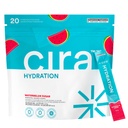 Cira Hydration Stick Packs - Electrolyte Powder & Drink Mix for On-The-Go Dehydration Relief & Recovery - Watermelon Sugar, 20 Servings