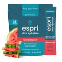Zero Sugar Electrolyte Drink Mix, Watermelon, Hydration Packets, Nitric Oxide Boost, Low Calories, Magnesium Citrate Prevents Muscle Cramps and Improves Recovery, 15 Day Supply