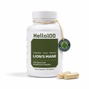 Premium Organic Lion's Mane Mushroom Supplement 1000mg - Nootropic Brain Supplements for Memory, Focus & Clarity - Dual Extract Lions Mane Capsules for Brain Health Support - 60 Count