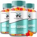 Harmony Wave Gummies - Official Harmony Wave Supplement Hemp Gummys - Maximum Strength, All Natural Support for Overall Health and Wellness Support, Advanced HarmonyWave Gummy Reviews (3 Pack)